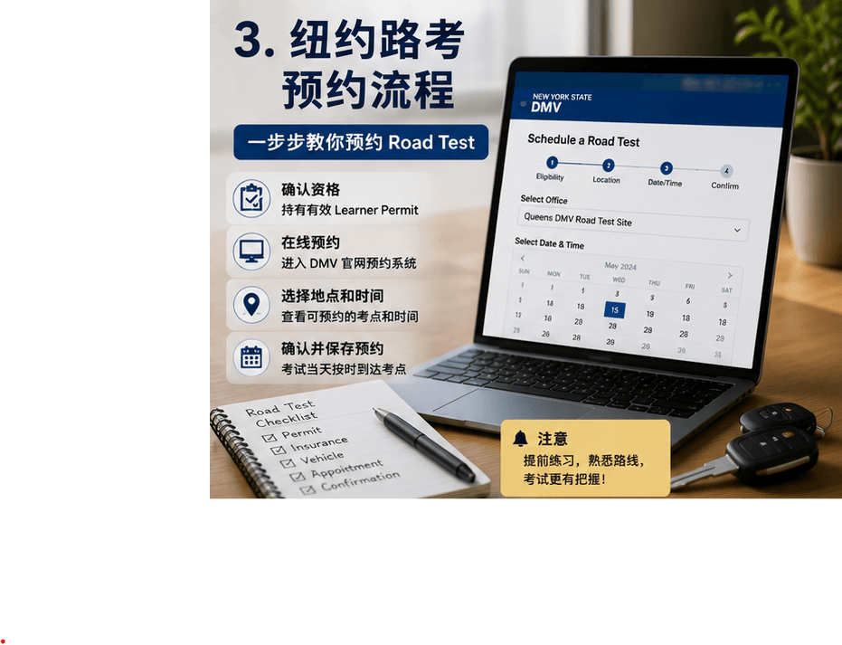 纽约 DMV 办事前准备清单：新手容易忽略的几个重点